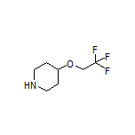 4-(2,2,2-Trifluoroethoxy)piperidine