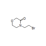 4-(2-Bromoethyl)morpholin-3-one