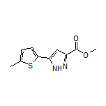 Methyl 5-(5-Methylthiophen-2-yl)-1H-pyrazole-3-carboxylate