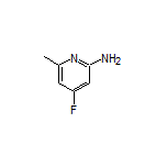 2-Amino-4-fluoro-6-methylpyridine