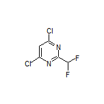 4,6-Dichloro-2-(difluoromethyl)pyrimidine