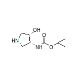 (3S,4R)-4-(Boc-amino)pyrrolidin-3-ol