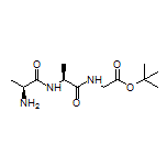(S)-2-Amino-N-[(S)-1-[(Boc-methyl)amino]-1-oxo-2-propyl]propanamide