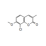 8-Chloro-7-methoxy-3-methyl-2H-chromen-2-one
