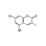 5-Bromo-7-chloro-3-methyl-2H-chromen-2-one