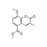 Methyl 8-Methoxy-3-methyl-2-oxo-2H-chromene-5-carboxylate