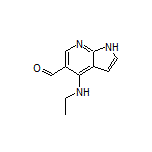 4-(Ethylamino)-7-azaindole-5-carbaldehyde