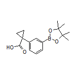 3-(1-Carboxycyclopropyl)phenylboronic Acid Pinacol Ester