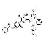 N4-Benzoyl-5’-O-(4,4’-dimethoxytrityl)-2’-fluoro-2’-deoxycytidine