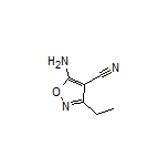 5-Amino-3-ethylisoxazole-4-carbonitrile