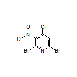 2,6-Dibromo-4-chloro-3-nitropyridine