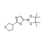 2-(3-Tetrahydrofuryl)thiazole-5-boronic Acid Pinacol Ester