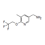 [5-Methyl-6-(2,2,2-trifluoroethoxy)-3-pyridyl]methanamine