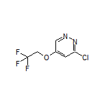 3-Chloro-5-(2,2,2-trifluoroethoxy)pyridazine