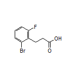 3-(2-Bromo-6-fluorophenyl)propanoic Acid