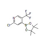 2-Chloro-5-(trifluoromethyl)pyridine-4-boronic Acid Pinacol Ester