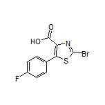 2-Bromo-5-(4-fluorophenyl)thiazole-4-carboxylic Acid
