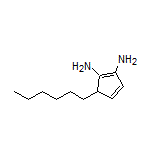 5-Hexylcyclopenta-1,3-diene-1,2-diamine