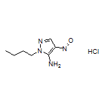 5-Amino-1-butyl-4-nitrosopyrazole Hydrochloride