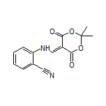 2-[[(2,2-Dimethyl-4,6-dioxo-1,3-dioxan-5-ylidene)methyl]amino]benzonitrile