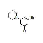 1-(3-Bromo-5-chlorophenyl)piperidine