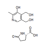(5-Hydroxy-6-methylpyridine-3,4-diyl)dimethanol (S)-5-Oxopyrrolidine-2-carboxylate