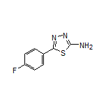 2-Amino-5-(4-fluorophenyl)-1,3,4-thiadiazole