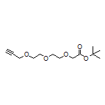 3-[2-[2-(Boc-methoxy)ethoxy]ethoxy]-1-propyne