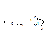 2,5-Dioxo-1-pyrrolidinyl 3-[2-(Prop-2-yn-1-yloxy)ethoxy]propanoate