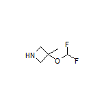 3-(Difluoromethoxy)-3-methylazetidine