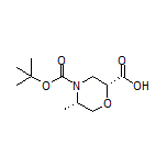 (2R,5S)-4-Boc-5-methylmorpholine-2-carboxylic Acid