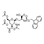 N-Fmoc-O-(3,4,6-tri-O-acetyl-2-acetamido-2-deoxy-beta-D-glucopyranosyl)-L-serine