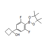 2,6-Difluoro-4-(1-hydroxycyclobutyl)phenylboronic Acid Pinacol Ester