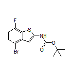4-Bromo-N-Boc-7-fluorobenzo[b]thiophen-2-amine
