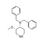(3S,4R)-N,N-Dibenzyl-3-methoxypiperidin-4-amine