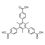 5’-(4-Carboxyphenyl)-2’,4’,6’-trimethyl-[1,1’:3’,1’’-terphenyl]-4,4’’-dicarboxylic Acid