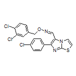 6-(4-Chlorophenyl)imidazo[2,1-b]thiazole-5-carbaldehyde O-(3,4-Dichlorobenzyl) Oxime