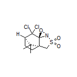 (4aR,7R,8aS)-8,8-Dichloro-9,9-dimethyltetrahydro-4H-4a,7-methanobenzo[c][1,2]oxazireno[2,3-b]isothiazole 3,3-Dioxide