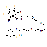 Bis(perfluorophenyl) 4,7,10,13-Tetraoxahexadecane-1,16-dioate