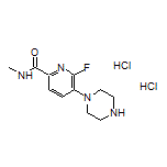 6-Fluoro-N-methyl-5-(1-piperazinyl)picolinamide Dihydrochloride
