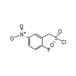 (2-Fluoro-5-nitrophenyl)methanesulfonyl Chloride