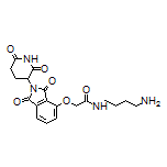 N-(4-Aminobutyl)-2-[[2-(2,6-dioxo-3-piperidyl)-1,3-dioxoisoindolin-4-yl]oxy]acetamide
