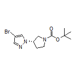 (S)-4-Bromo-1-(1-Boc-3-pyrrolidinyl)-1H-pyrazole