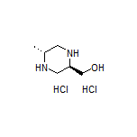 [(2R,5R)-5-Methyl-2-piperazinyl]methanol Dihydrochloride