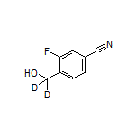 3-Fluoro-4-(hydroxymethyl-d2)benzonitrile