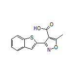 3-(2-Benzothienyl)-5-methylisoxazole-4-carboxylic Acid