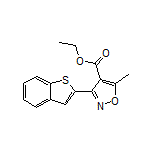 Ethyl 3-(2-Benzothienyl)-5-methylisoxazole-4-carboxylate