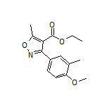 Ethyl 3-(4-Methoxy-3-methylphenyl)-5-methylisoxazole-4-carboxylate