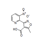 5-Methyl-3-(3-nitro-2-pyridyl)isoxazole-4-carboxylic Acid
