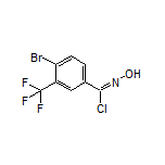 4-Bromo-N-hydroxy-3-(trifluoromethyl)benzimidoyl Chloride